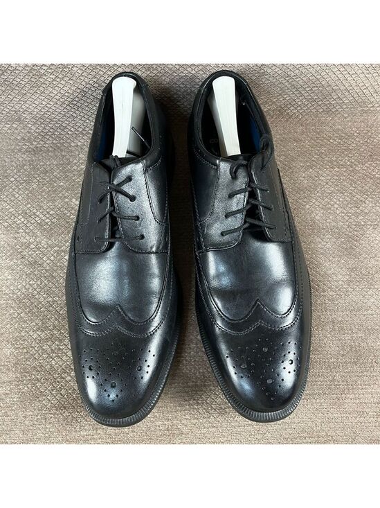 Nunn Bush Other - NUNN BUSH Men’s Black Wingtip Lace Up Leather Dress Shoes sz 9.5M LIKE NEW